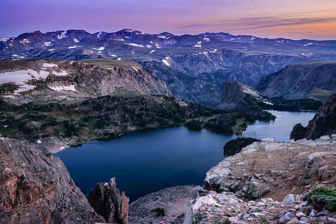Mountain terrain in Montana